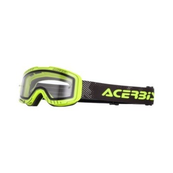 gafas infantiles off road acerbis vanguard kid 0027525 063 amarillo fluor lente transparen