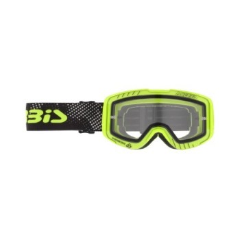 gafas infantiles off road acerbis vanguard kid 0027525 063 amarillo fluor lente transparen 2