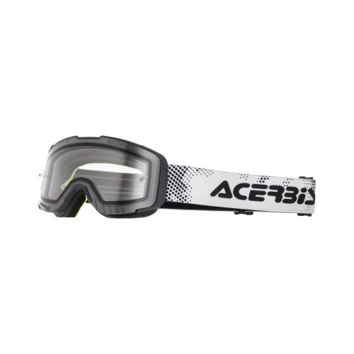gafas infantiles off road acerbis vanguard kid 0027525 090 negras lente transparente