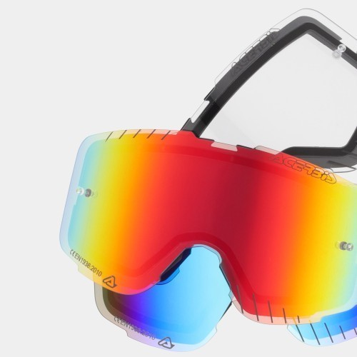 gafas infantiles off road acerbis vanguard kid mirror 0027526 316 negro azul