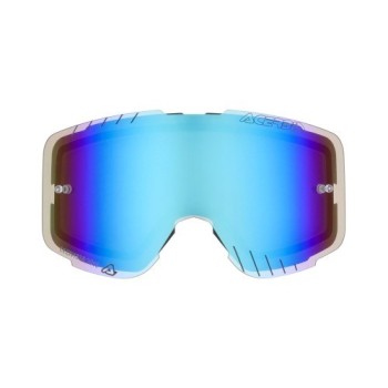 lente espejo acerbis vitrion 0027523 040 azul para gafas off road