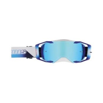 gafas off road acerbis vortex mirror 0027785 motocross enduro lente espejo banco azul 2