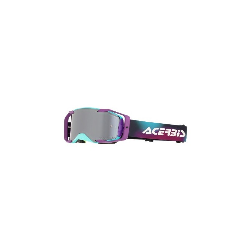 gafas off road acerbis vortex mirror 0027785 motocross enduro lente espejo turquesa