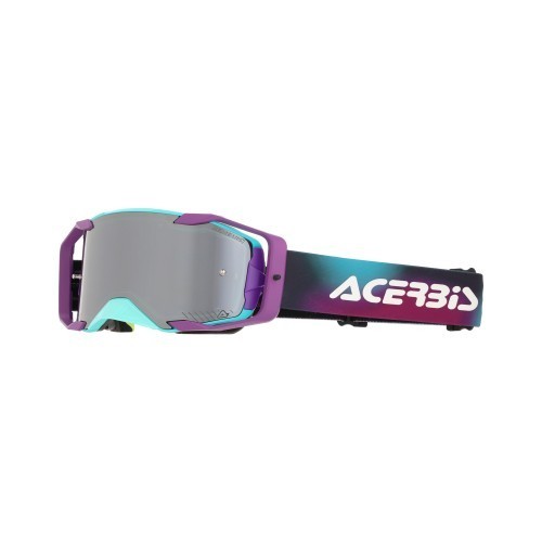 gafas off road acerbis vortex mirror 0027785 motocross enduro lente espejo turquesa