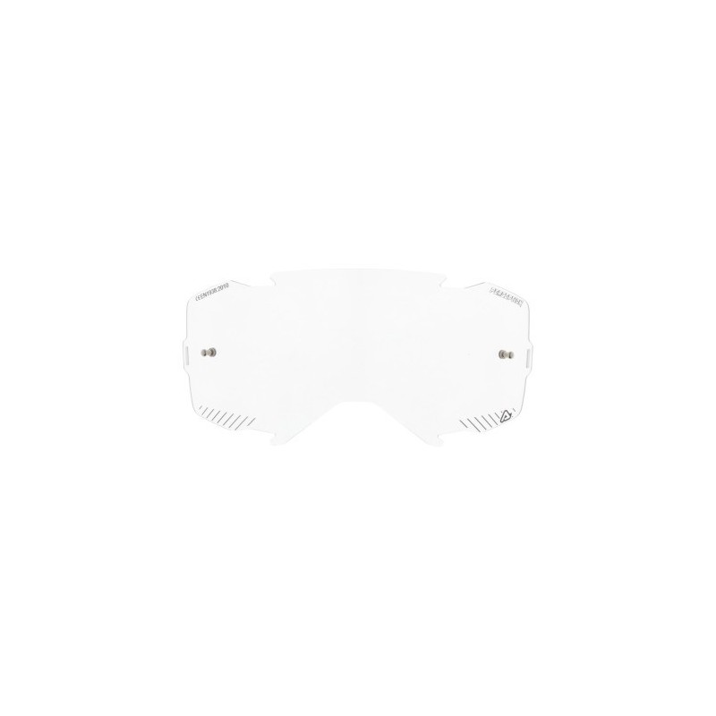 lente transparente acerbis vortex 0027787 120 recambio para gafas off road