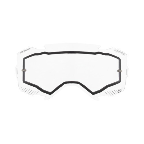 doble lente acerbis vortex 0027790 120 transparente antivaho para gafas off road