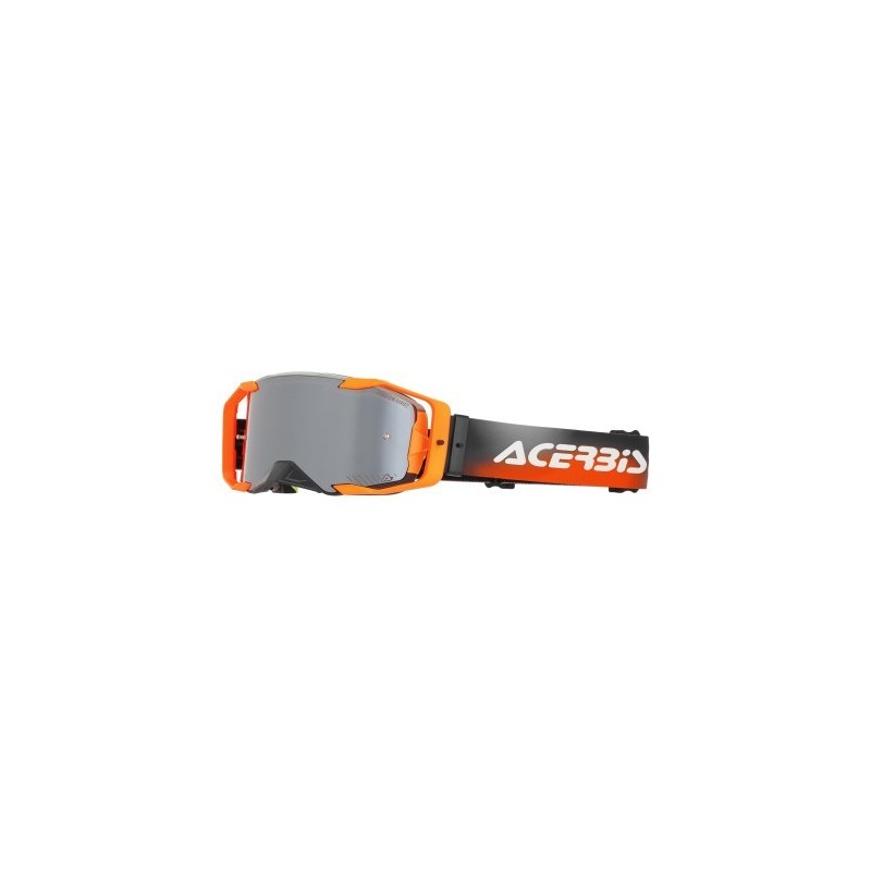 gafas off road acerbis vortex mirror 0027785 motocross enduro lente espejo naranja gris