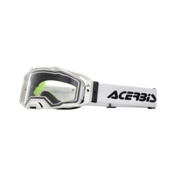gafas off road acerbis vulcan 0027507 motocross enduro antivaho blanco