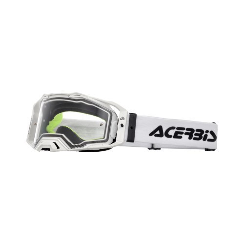 gafas off road acerbis vulcan 0027507 motocross enduro antivaho blanco