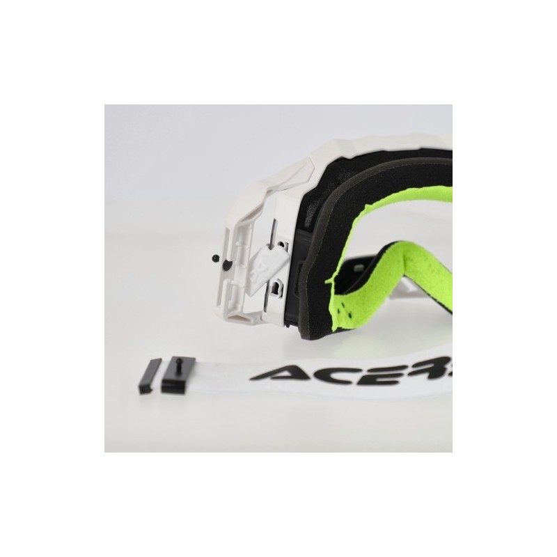 gafas off road acerbis vulcan 0027507 motocross enduro antivaho blanco