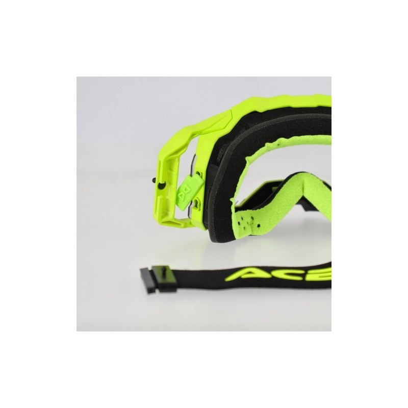 gafas off road acerbis vulcan 0027507 motocross enduro antivaho fluor