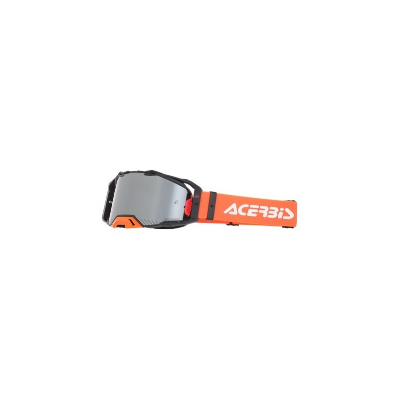 gafas off road acerbis vulcan mirror 0027508 motocross enduro lente espejo naranja