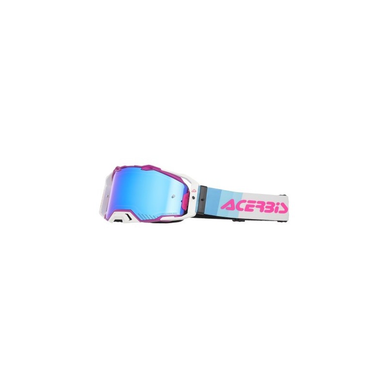 gafas off road acerbis vulcan mirror 0027508 motocross enduro lente espejo purple