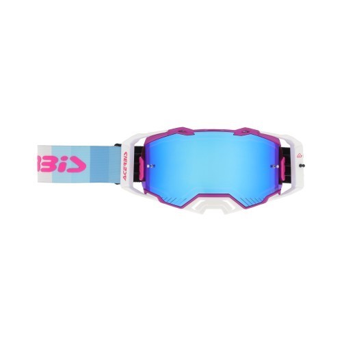 gafas off road acerbis vulcan mirror 0027508 motocross enduro lente espejo purple