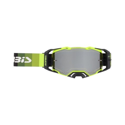gafas off road acerbis vulcan mirror 0027508 motocross enduro lente espejo negro amarillo