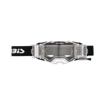 gafas off road acerbis vulcan roll off 0027510 878 blanco negro 2