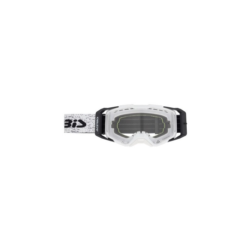 gafas off road acerbis vitrion 0027519 motocross enduro antivaho blanco