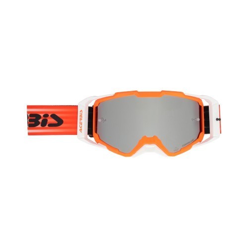 gafas off road acerbis vitrion mirror 0027520 motocross enduro lente espejo naranja negro
