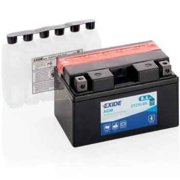 bateria para moto exide agm mc dry ytz10s bs 2