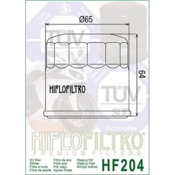 filtro de aceite hf 204 hiflofiltro 2