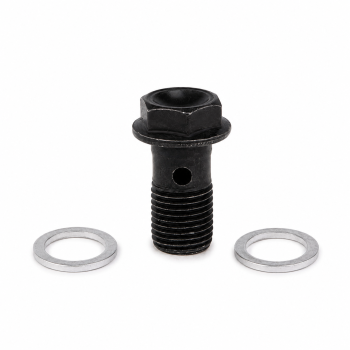 Tornillo latiguillo Brembo rosca 10x1 corto con arandelas