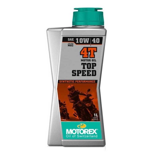 aceite moto motorex top speed 4t 10w40 1l mt054h004t