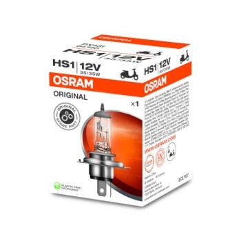 bombilla de faro moto osram 64185 original line hs1 12v 35 35w px43t