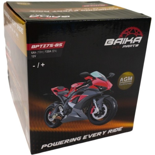 bateria moto agm baika parts ytz7sbs