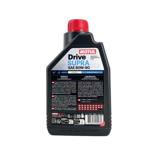 aceite de transmision motul drive supra 80w90 gl 4 gl 5 1l 114460