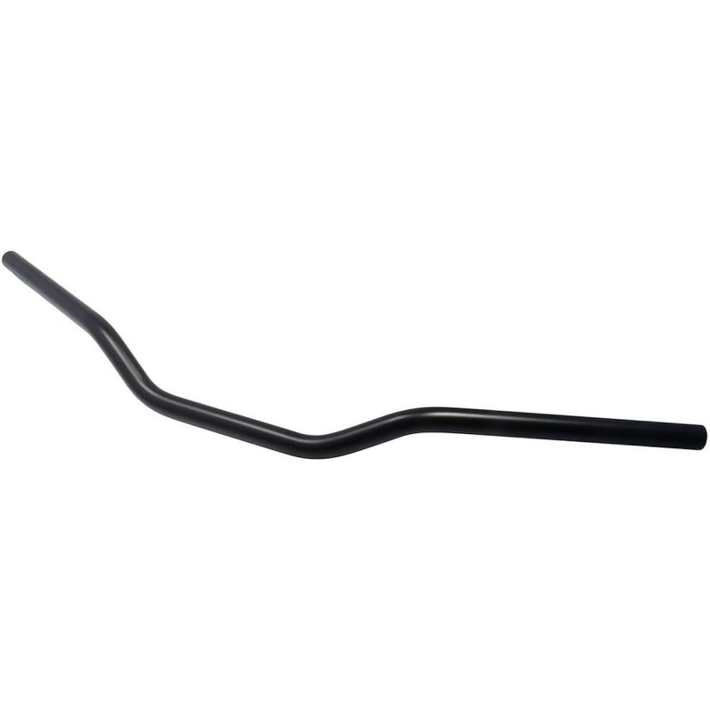 manillar moto trw mcl127ss superbike elegance acero negro 22 mm