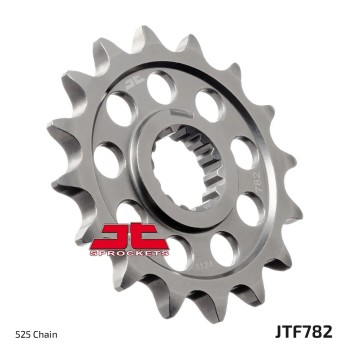 Kit de transmisión Benelli Leoncino 800 JT Sprockets 16/46 con cadena Regina ZRA 525 112 pasos 2