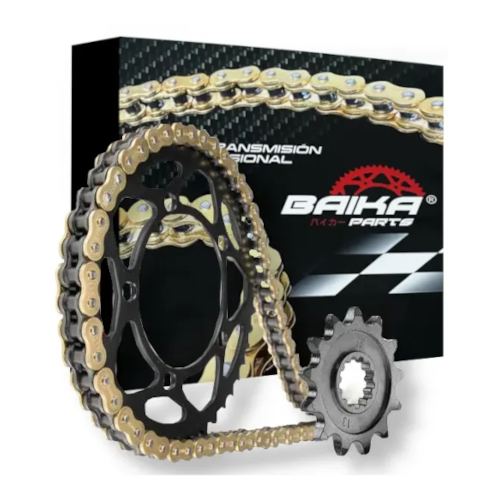 Kit de transmisión Yamaha DT 125 R JT Sprockets 16/57 con cadena Regina Urban 428 120 pasos