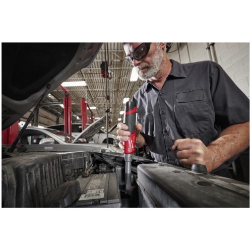llave de carraca milwaukee alta velocidad de cuello largo m12 fuel fhir14lr 4933480790