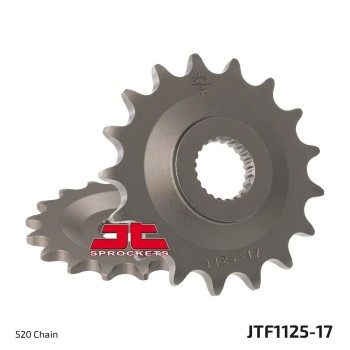 Kit de transmisión Aprilia Tuareg 600 y Pegaso 600 JT Sprockets 17/43 con cadena Regina ZRA 520 108 pasos 2