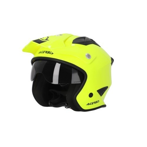casco acerbis jet aria 22 06 amarillo 0025055 061
