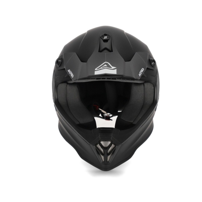casco off road infantil acerbis steel kid negro talla 54