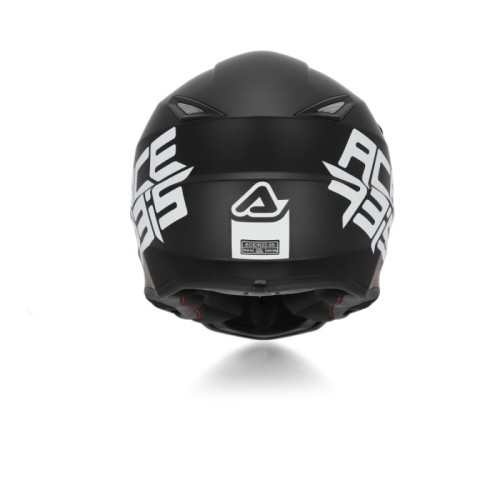 casco off road infantil acerbis steel kid negro talla 54