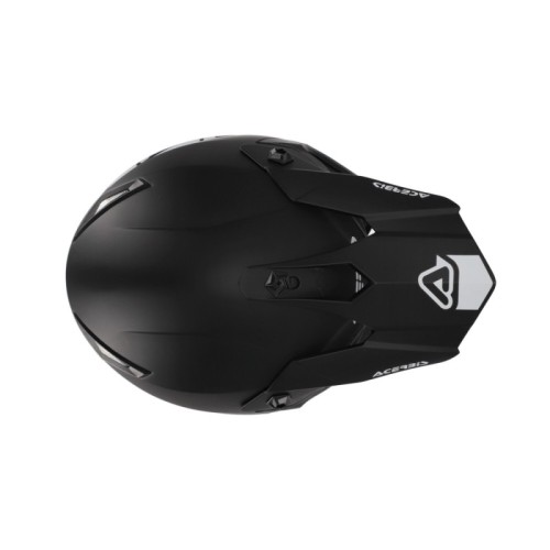 casco off road infantil acerbis steel kid negro talla 54
