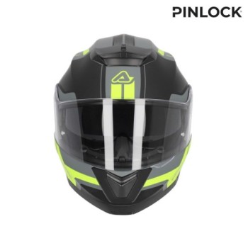 casco acerbis serel 22 06 negro y amarillo talla m 2