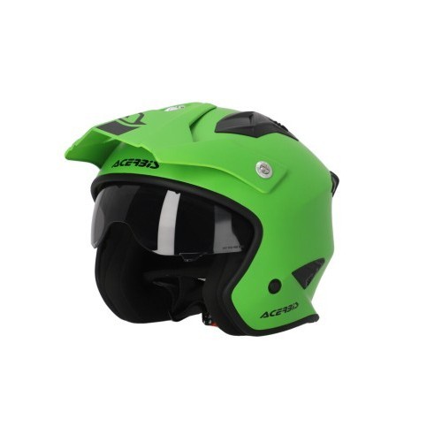 casco acerbis jet aria 22 06 verde talla xs 0025055 133