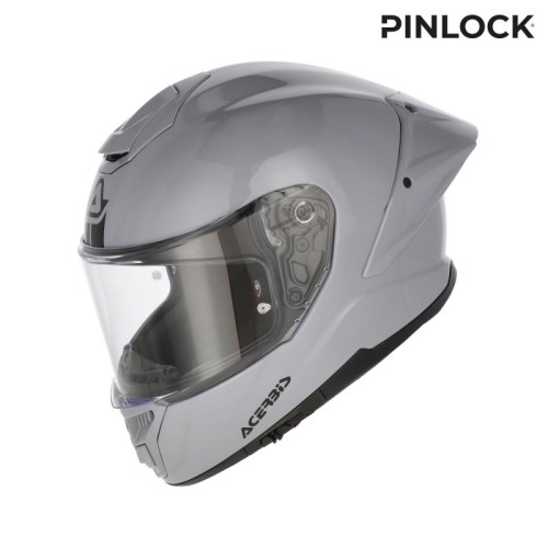 casco integral moto acerbis tarmak x fibra ece 22 06 color gris 0027315
