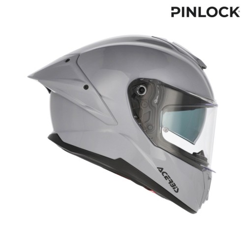 casco integral moto acerbis tarmak x fibra ece 22 06 color gris 0027315