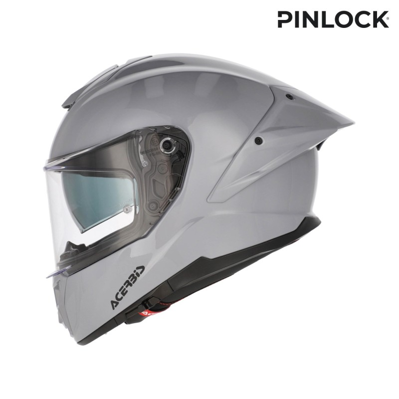 casco integral moto acerbis tarmak x fibra ece 22 06 color gris 0027315