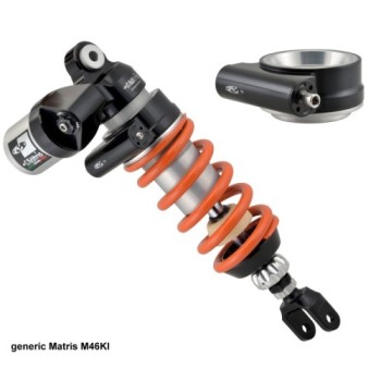 amortiguador trasero matris bmw r 1200 hp2 mega mb306 24is