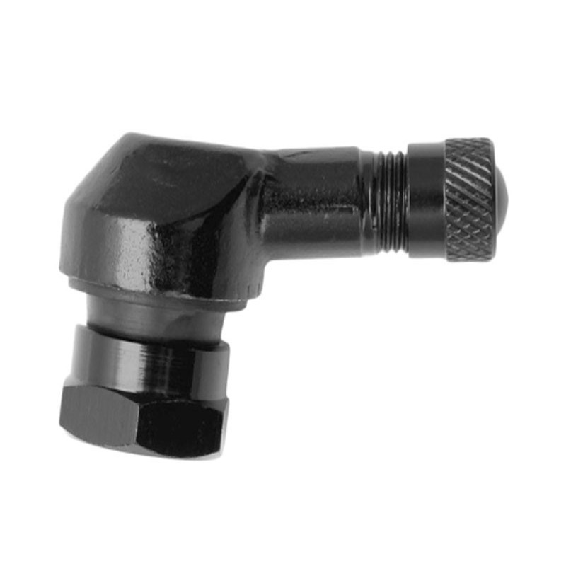valvula moto 90o negra 11 5mm 1 ud