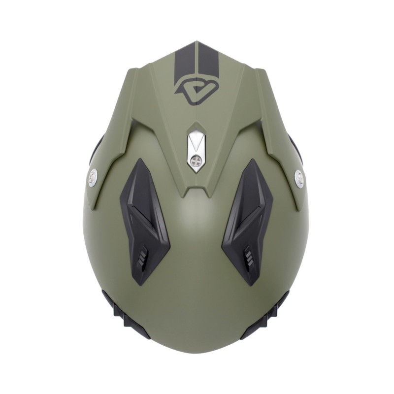 casco acerbis jet aria 22 06 verde militar mate 0025055 582