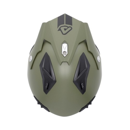 casco acerbis jet aria 22 06 verde militar mate 0025055 582