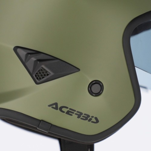 casco acerbis jet aria 22 06 verde militar mate 0025055 582