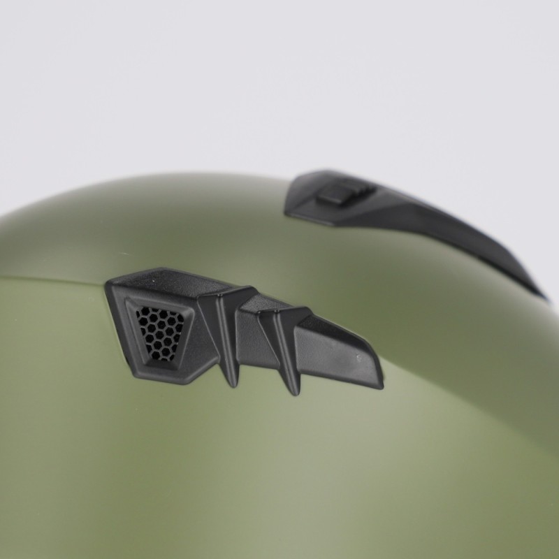 casco acerbis jet aria 22 06 verde militar mate talla l