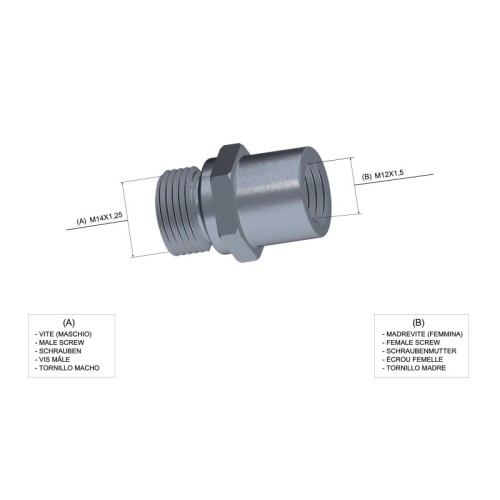 adaptador para sensor de temperatura 1518170b